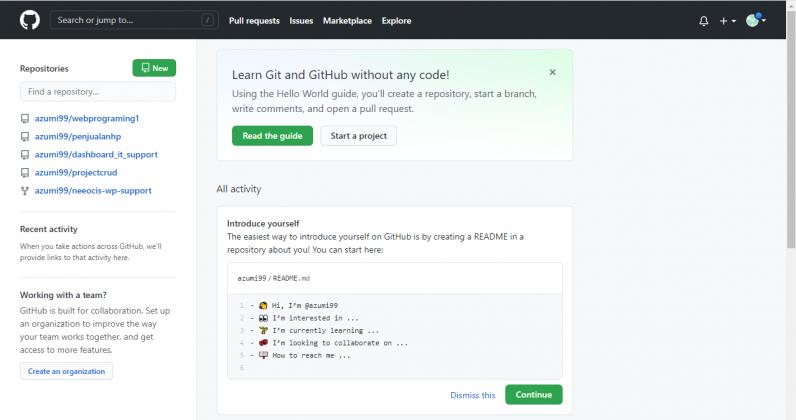 Cara Menggunakan Git Untuk Push Project Codingan Ke Repository Github ...